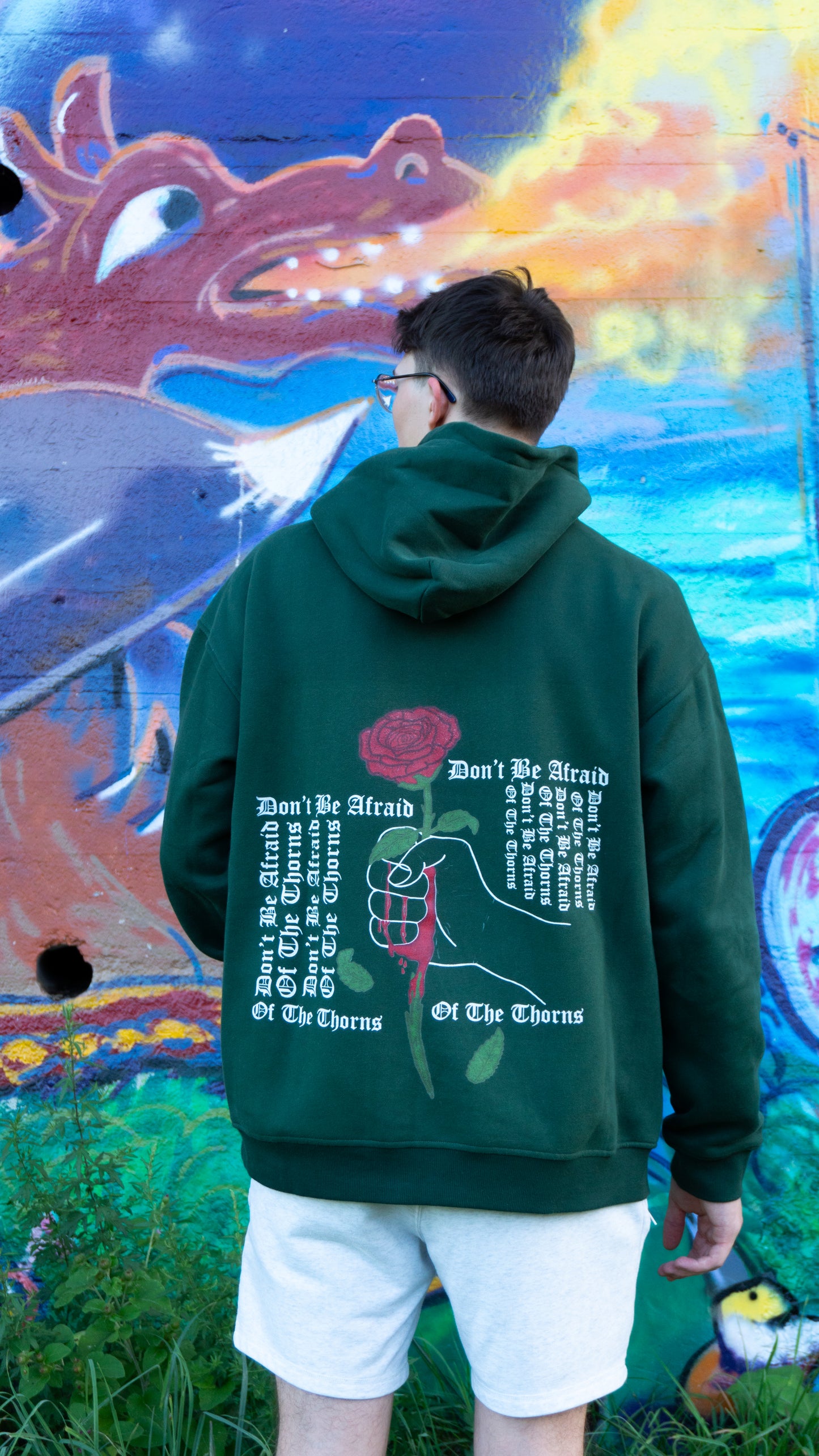 Green "Thorn" Pullover